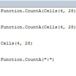 Vba CountA Returns 0 WorksheetFunction CountA Returns 1 Stack Overflow