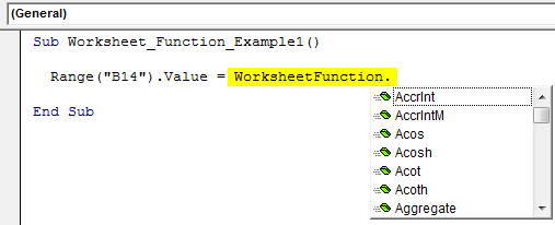 VBA Worksheet Function How To Use WorksheetFunction In VBA 