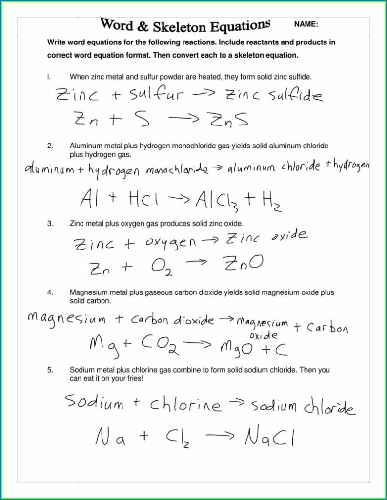 Writing Equations From Words Worksheet Equations Worksheets