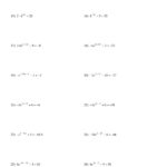 Writing Equations Of Exponential Functions Worksheet Function Worksheets